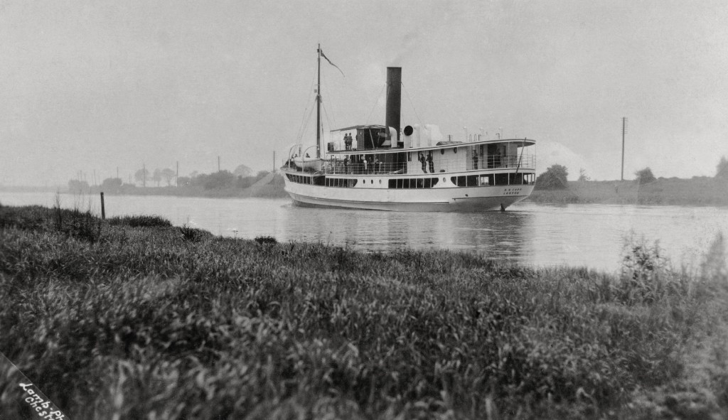 The ship R.H. Carr on the River Dee, UK, 1927